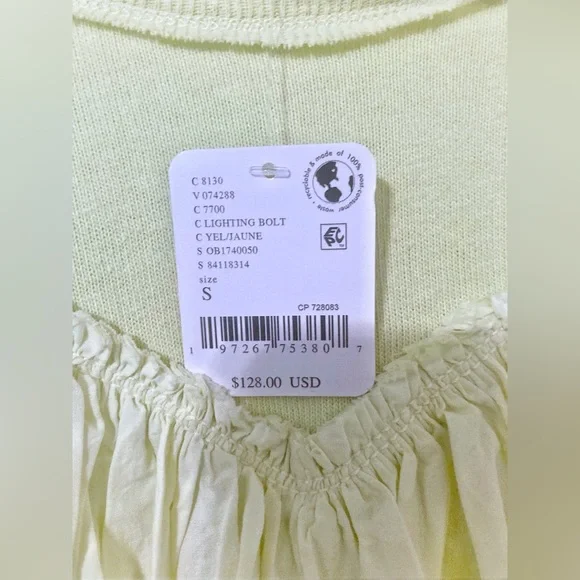 Free people Catalina dress NWT lighting bolt - Picture 12 of 13